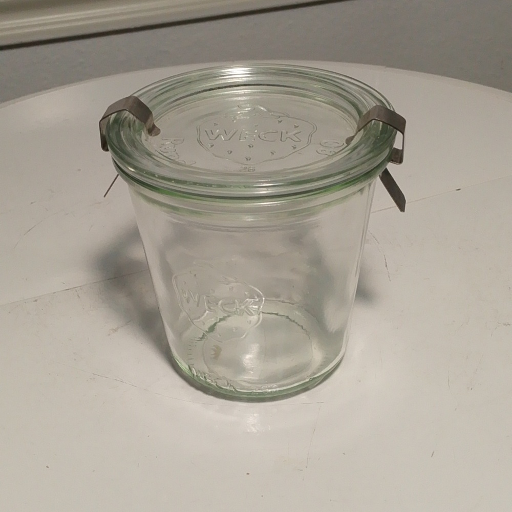 Vintage Weck Glass Canning Jar